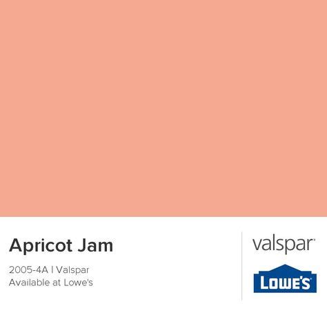 Valspar Apricot Jam Google Search Valspar Paint Colors Color Chip