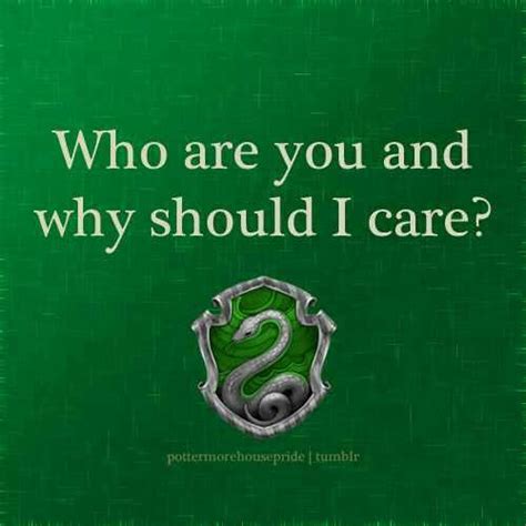 Hogwarts Slytherin Quotes Slytherin And Hufflepuff Slytherin House