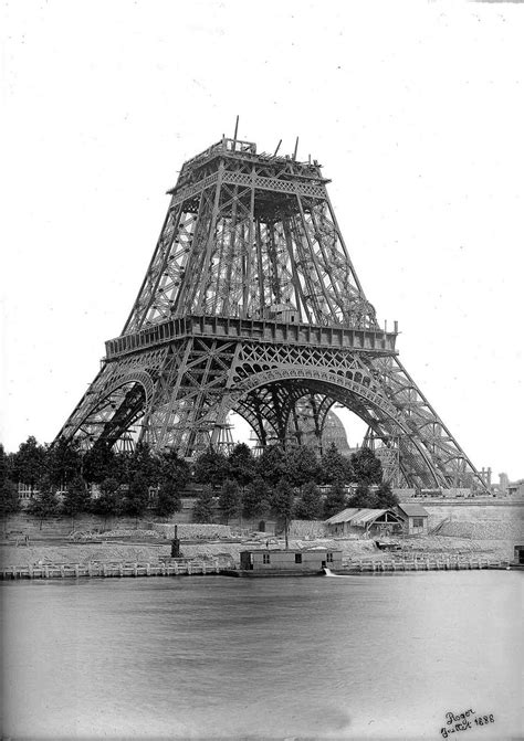 Eiffel Tower Under Construction Through Rare Photos 1887 1889 Rare