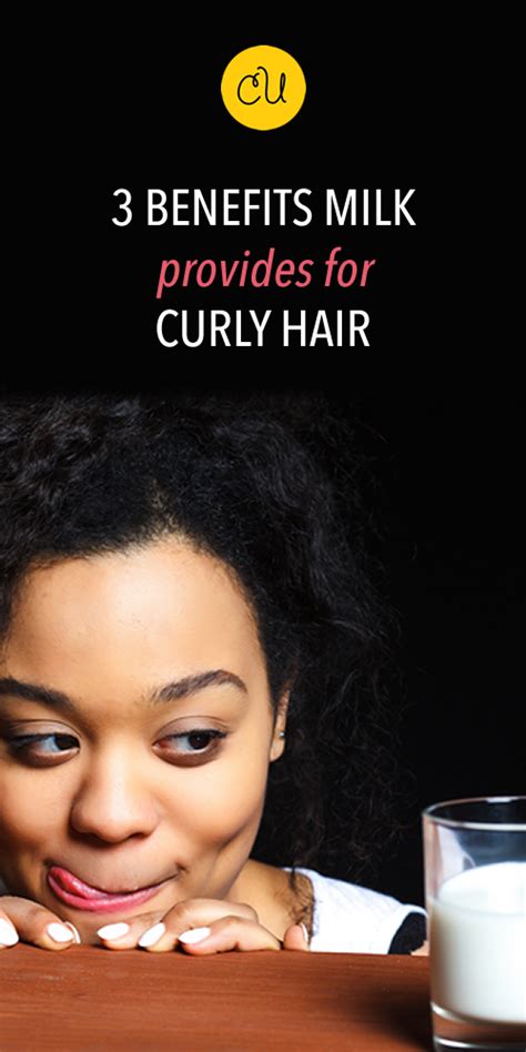 3 Benefits Milk Provides for Natural Hair | Curls Understood