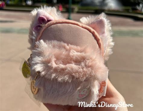 Hong Kong Disneyland Linabell Zipped Mini Pouch Non Ready Stock Minka S Disney Store