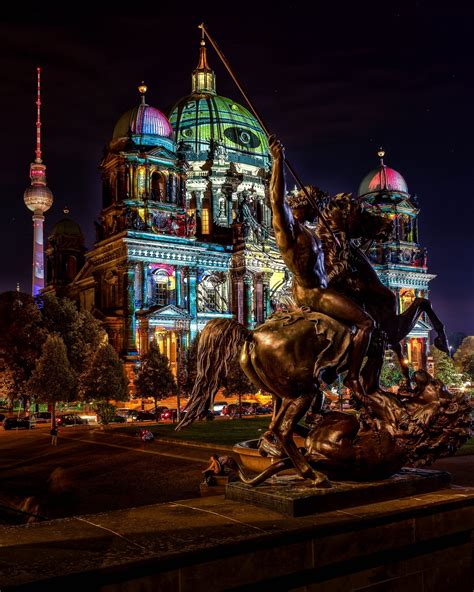 Berliner Dom Zu Festival Of Lights Stephan Vo Fotografie