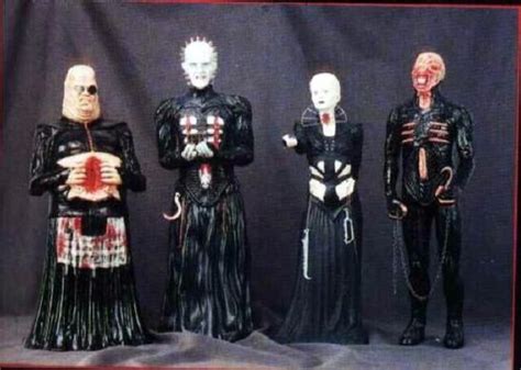 16lot Of 4 Diff Hellraiser Pinhead Cenobite Horror Movie Vinyl Model