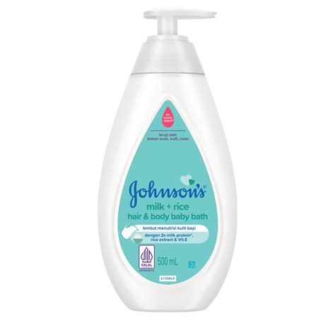 Jual JOHNSON S Milk Rice Hair Body Baby Bath Sabun Bayi 2in1