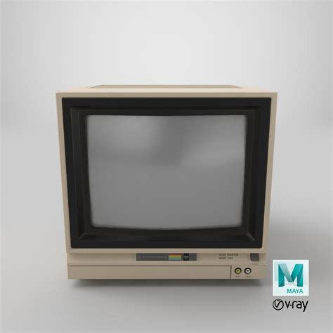 3d Commodore 64 Monitor Model