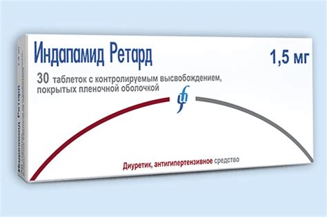 Индапамид Ретард инструкция по применению: показания, противопоказания ...