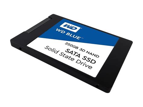 Western Digital WDS250G2B0A Blue 250GB 3D NAND SATA 6Gb/s 2.5" Solid ...