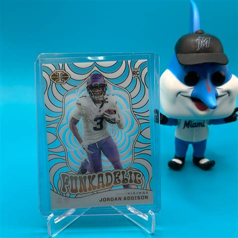 2023 Illusions Jordan Addison Funkadelic RC Minnesota Vikings