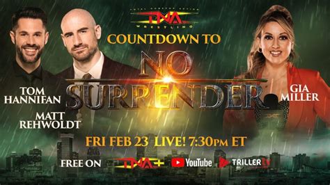 Ver Tna No Surrender Cartelera Y Horarios En Vivo