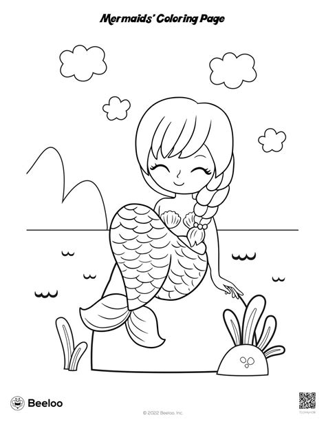 Coloring Pages Of Mermaids