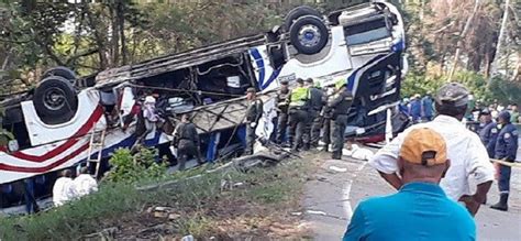 38 Venezolanos Resultaron Heridos En Accidente De Autobús Que Iba A