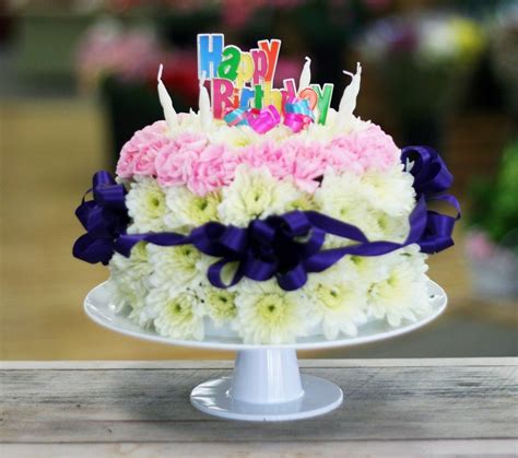 21+ Wonderful Photo of Birthday Cakes With Flowers - davemelillo.com ...