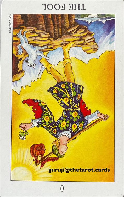 Tarot Card of the Day: The Fool (Reversed) | by Vik Kumar | The Tarot Cards by Guru Ji