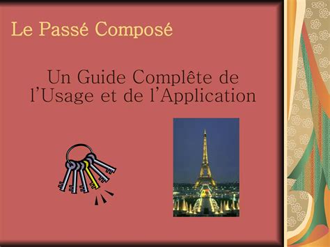 Passe Compose Powerpoint Fr3 Ppt