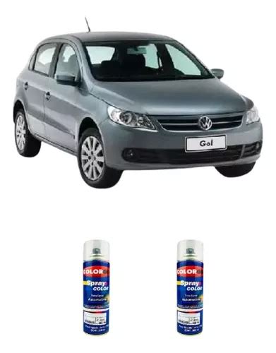 Tinta Spray Automotiva Vw Cinza Vulcan Verniz 300ml Parcelamento