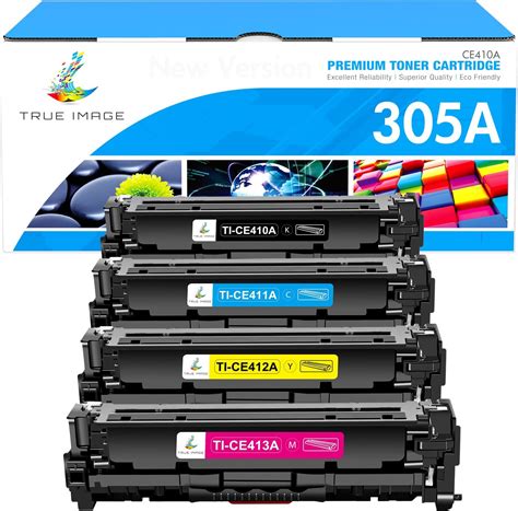 Amazon.com: Original HP 305A Toner Cartridge CE410A / CE411A / CE412A ...