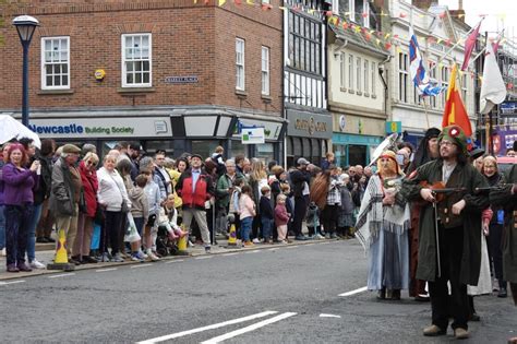 Selection Of Pictures As Crowds Flocked To The Morpeth Northumbrian