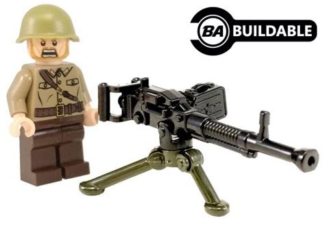 BrickArms Russian DShK Russian Heavy Machine Gun LEGO Minifigure Weapon