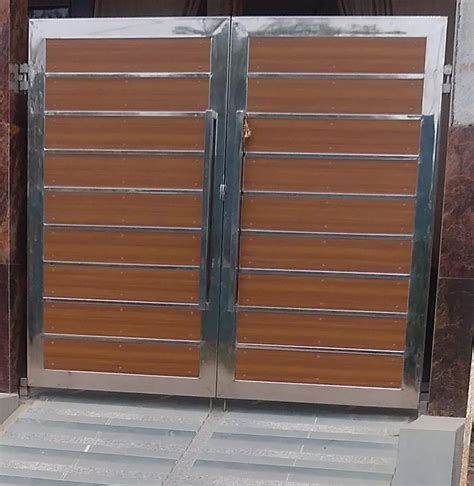 Stainless Steel Modern Ss Sliding Gate For Home 10 Feet At Rs 700 Sq