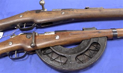 Berthier Carbine with Chauchat Magazine – Forgotten Weapons