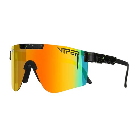 Pit Viper The Monster Bull 2000s Double Wide Polarized Sunglasses