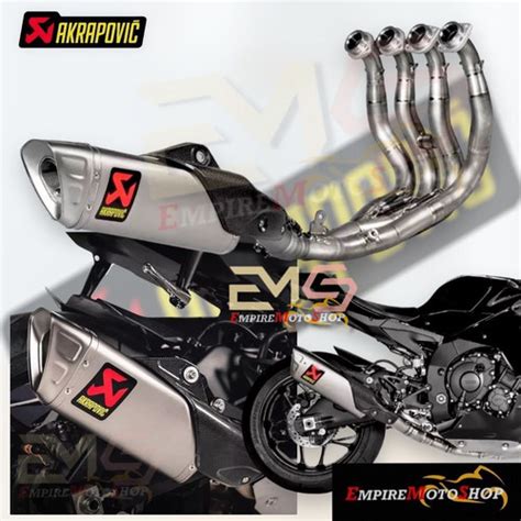 Jual Knalpot Akrapovic R Yzfr Yamaha Original Evolution Line