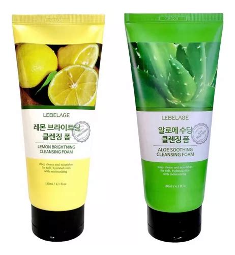 Jabon Espuma Coreana Limpieza Facial Aloe Lim N Detox Pz Meses