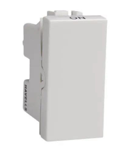 Havells Coral 6 Ax 1 Way 1m White Modular Switch At Best Price In