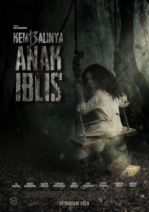 Kembalinya Anak Iblis 2019 Film Horor Gambar Lucu Poster Film