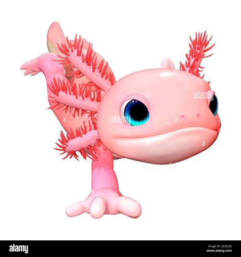 Axolotl Kawaii Banque De Photographies Et Dimages Haute R Solution