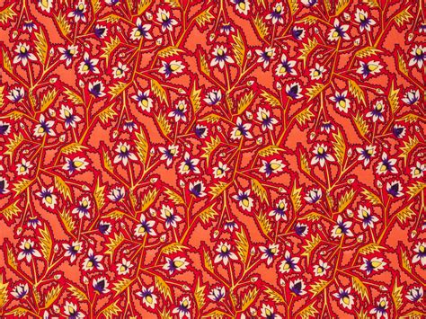 Perugia Orange And Red Storrs London Cotton Lawn Shaukat Fabrics