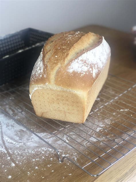 White Tin Bread Recipe That Makes An Oven Spring Explosion