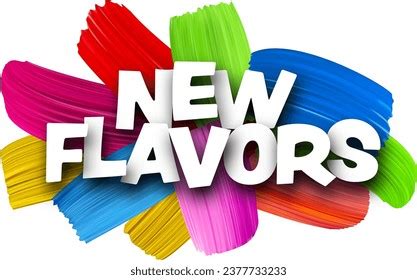 47,929 New Flavors Images, Stock Photos, 3D objects, & Vectors | Shutterstock