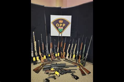 Firearms And Accessories Seized By OPP Guelph News