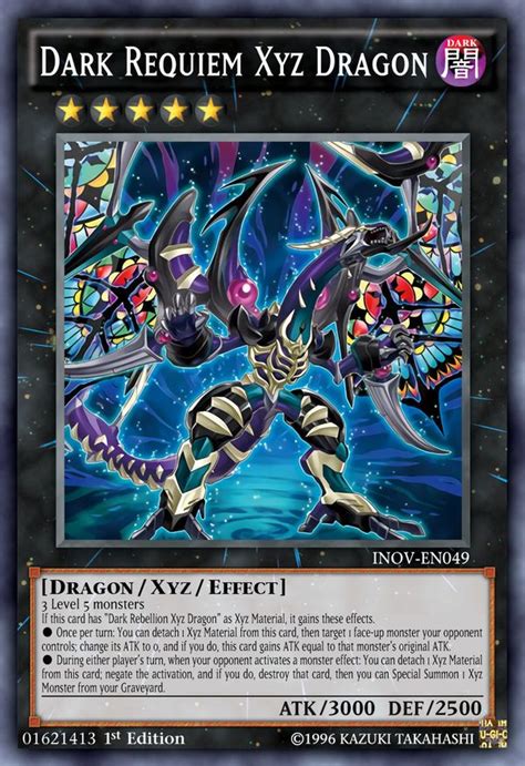 Dark Requiem Xyz Dragon By Kai1411 On DeviantArt Yugioh Dragon Cards