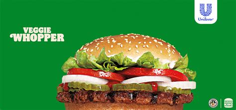 Unilever Y Burger King Lanzan En Colombia La Hamburguesa Veggie Whopper Sin Carne Pero Con