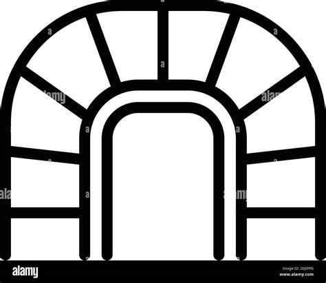 Building Stairway Icon Outline Building Stairway Vector Icon For Web