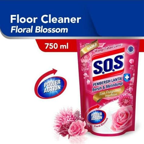 Jual Sos Pembersih Lantai Floral Blossom Refill Ml Shopee Indonesia