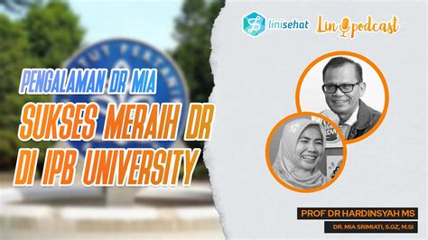 S Eps Pengalaman Dr Mia Sukses Meraih Gelar Doktor Di Ipb