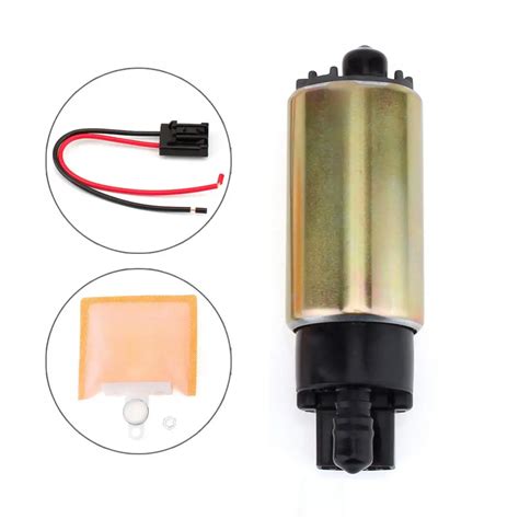 120lh High Performance Car Electric Gasoline Fuel Pump And Strainer Install Kit For Toyota Ford