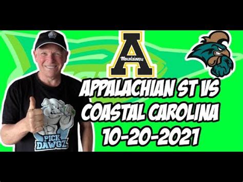 Appalachian State Vs Coastal Carolina Free College Football