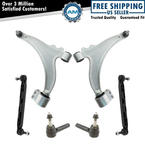 Front Control Arm Ball Joint Sway Bar Link Tie Rod Suspension Kit Set 6pc Ebay