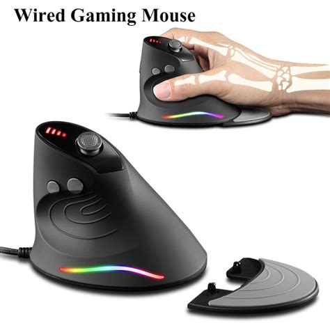 Zelotes Rat N Ptico Vertical Para Videojuegos Perif Rico Con Cable Y