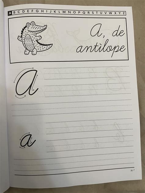 El Cuadernillo De Escritura Cursiva Para Ni Os Un Libro Divertido Y