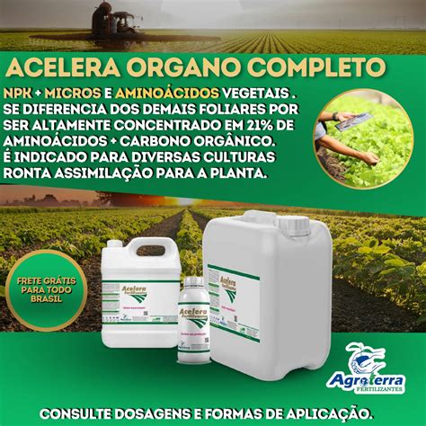 Grão Forte Fertilizantes Acelera Organo Completo