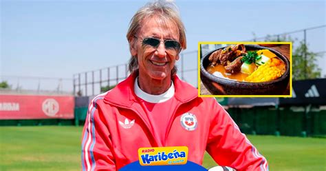 ¿olvidó El Perú Ricardo Gareca Le Echa Flores A La Gastronomía