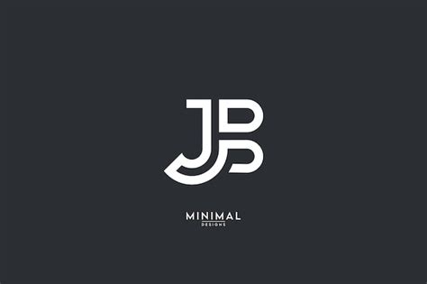 Premium Vector Modern Creative Luxury Letter Jb Bj Logo Initial Based