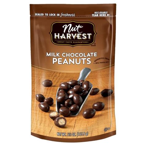 Nut Harvest Nuts Milk Chocolate Peanuts Publix Super Markets