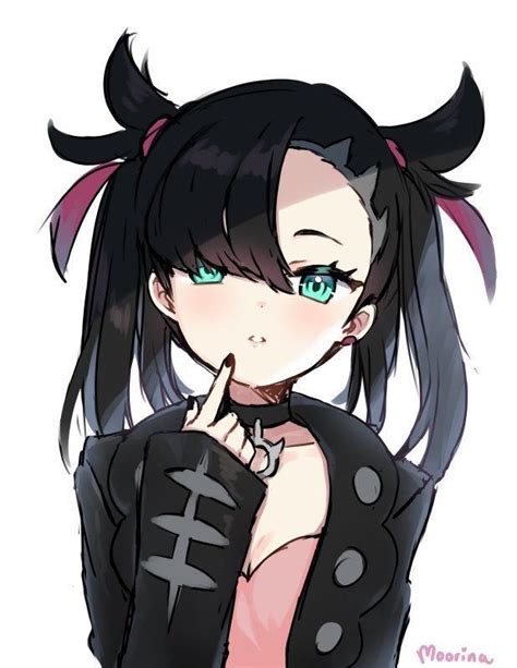 Marnie [pokemon] Streetmoe With Images Pokemon Waifu Cute Pokemon Pokemon Art