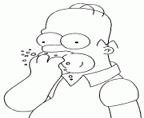 Coloriage simpson à imprimer Dessin simpson